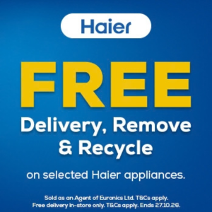 Haier Free Delivery Remove and Recycle