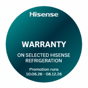 Hisense 5 Year Extended Warranty promotoin