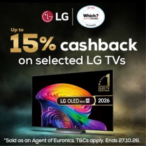 LG up to 15% Cashback LG up to 15% Cashback