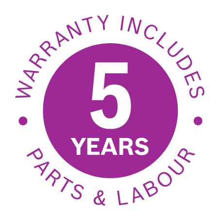Bosch 5 year warranty
