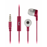 Kit Sound KSMINIPI Pink Mini Earphones With Mic