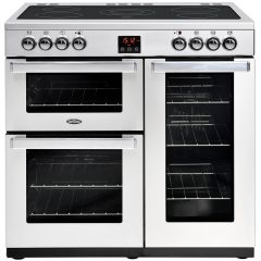 Belling 444444072 90cm Cookcentre Stainless Steel Electric Range Cooker